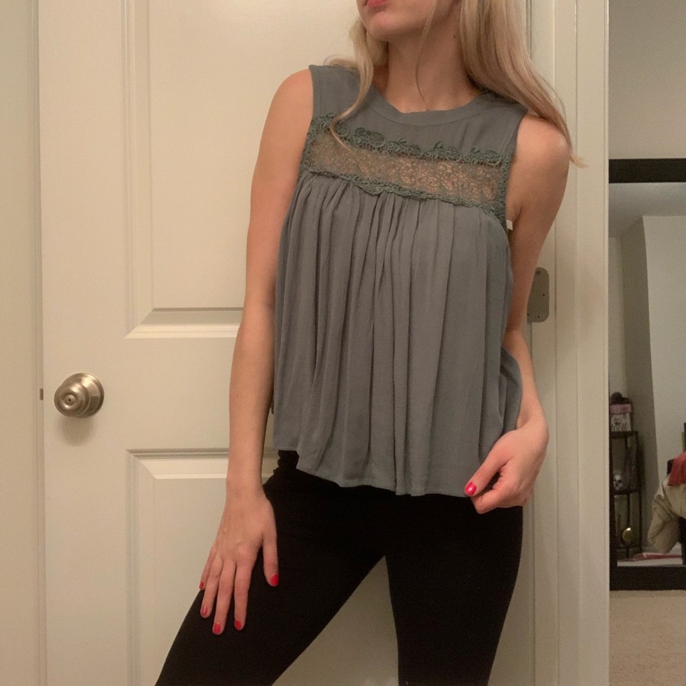blue/green tank